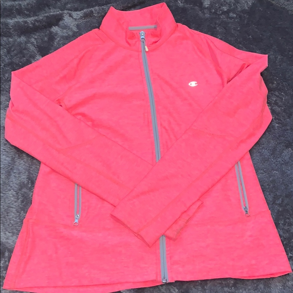 Champion zip up long sleeve